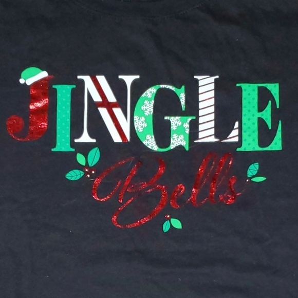 Holiday Time Women's Capped Sleeve T-shirt - Picture 2 of 4